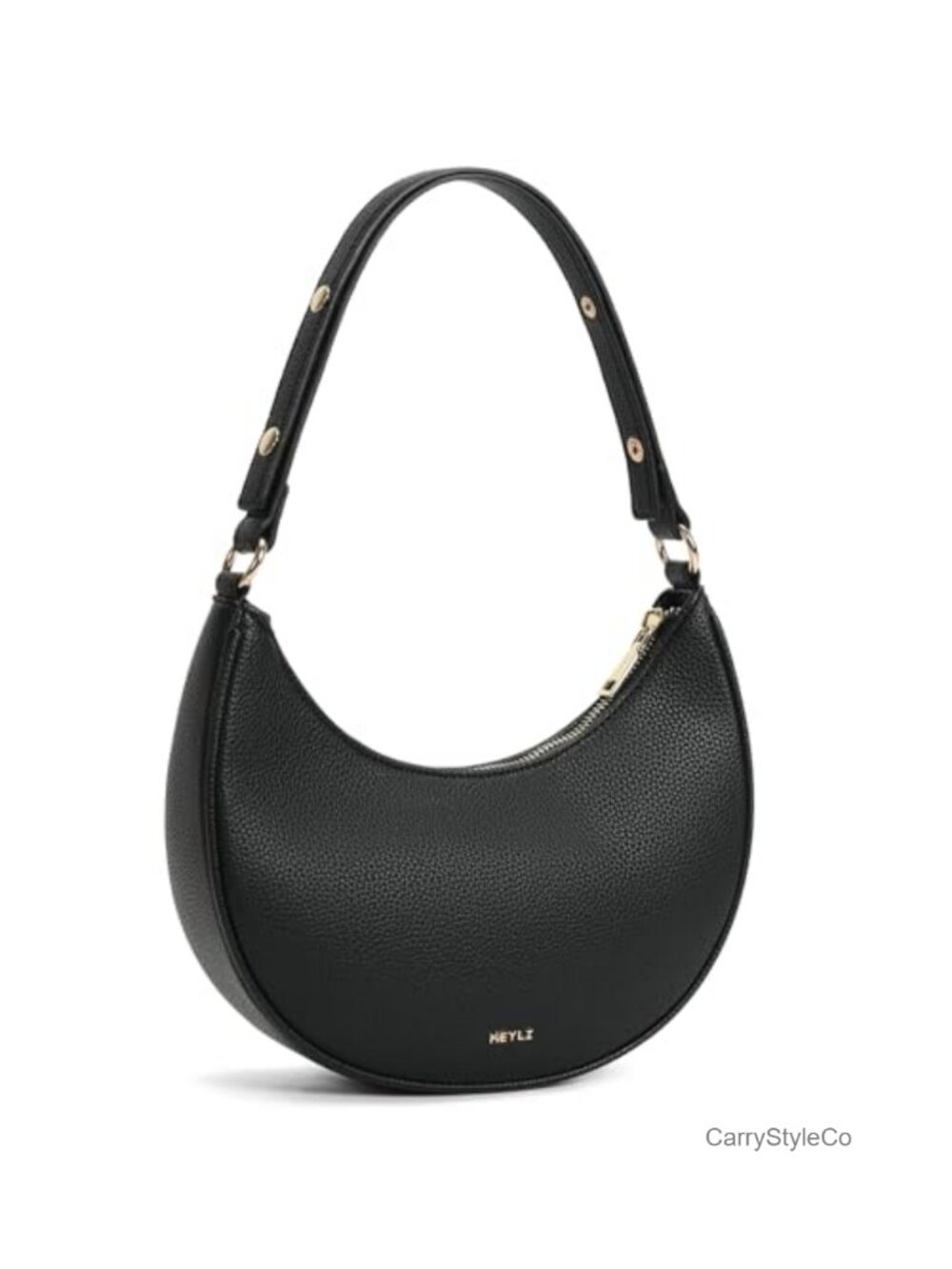 PU Leather Clutch Shoulder Bag 3-Way Adjustable Strap RFID Hobo